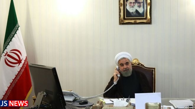 گفتگوی روحانی با جانسون و رئیس شورای اروپا