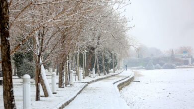 برف شدید تهران