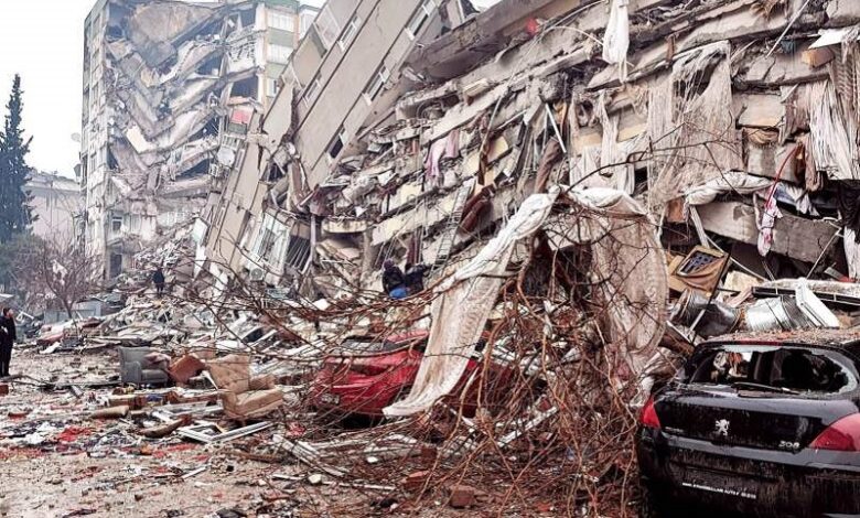 زلزله 780x470 - تلفات زلزله در ترکیه و سوریه از ۴۶ هزار نفر عبور کرد