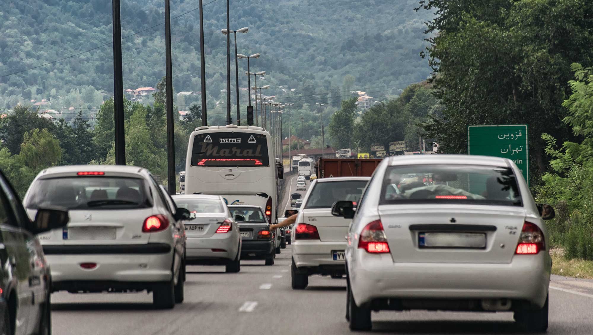 پیش بینی ترافیک عصرگاهی در جاده های کشور