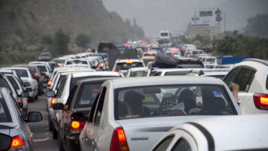 ترافیک در همه مسیرهای منتهی به شمال به جز فیروزکوه سنگین است