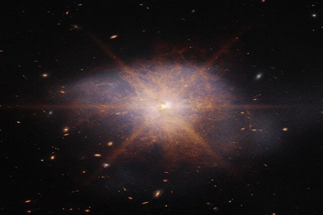 جدیدترین تصویر جیمز وب از یک خوشه کهکشانی