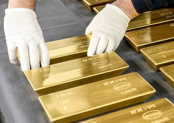 افزایش قیمت طلا تحت تاثیر ناآرامی‌ها در روسیه