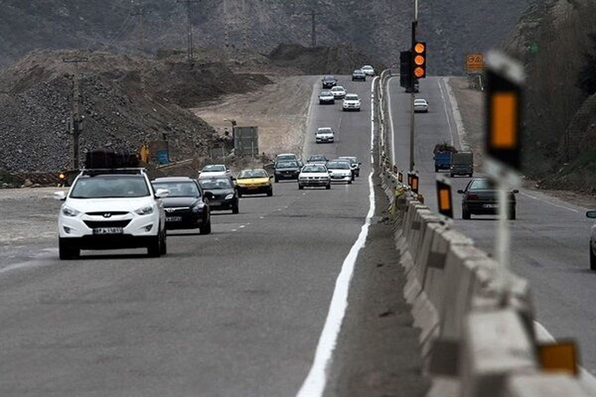 وضعیت ترافیک جاده چالوس و هراز(جمعه۲تیر)