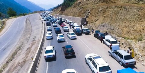 آخرین وضعیت ترافیک جاده چالوس و هراز