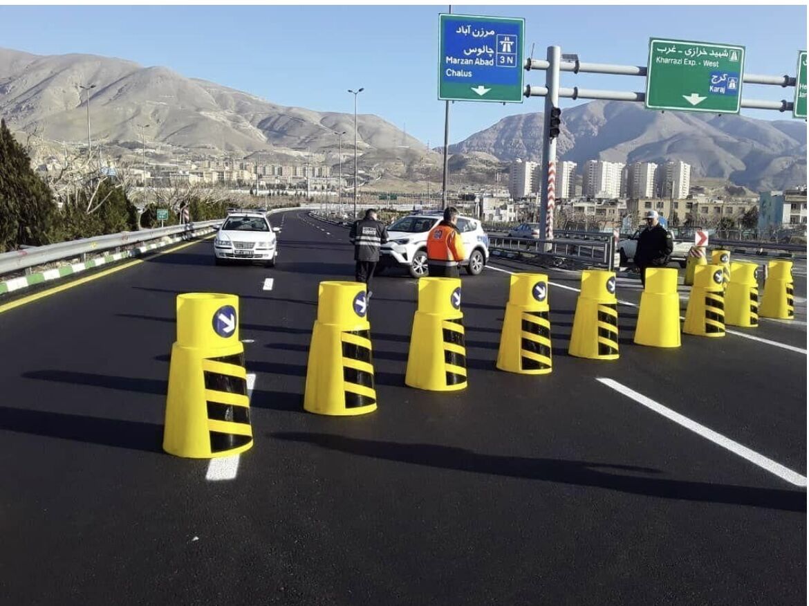 محدودیت ترافیکی جاده چالوس و آزادراه تهران شمال