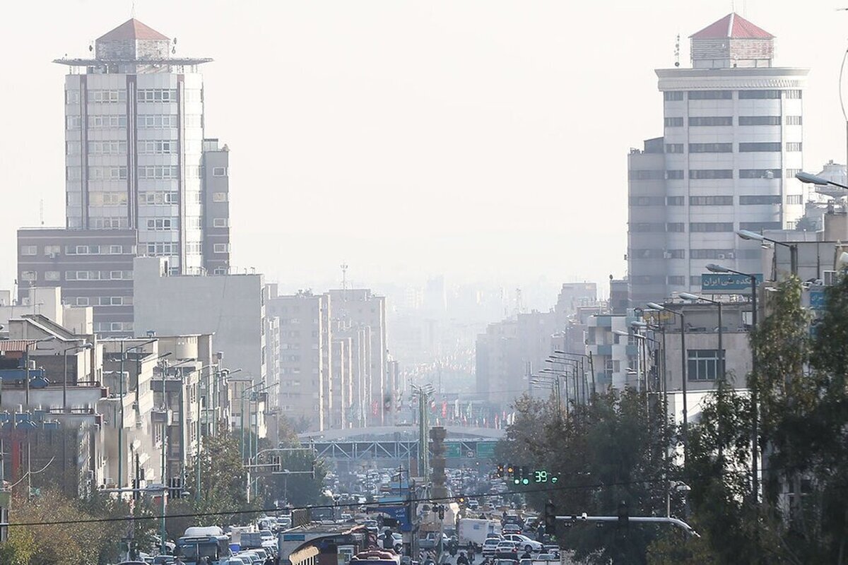 ورود گردو غبار و کاهش کیفیت هوای تهران