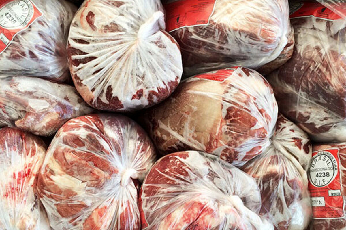 مجوز ترخیص محموله گوشت های برزیلی صادر و از گمرک ترخیص شد