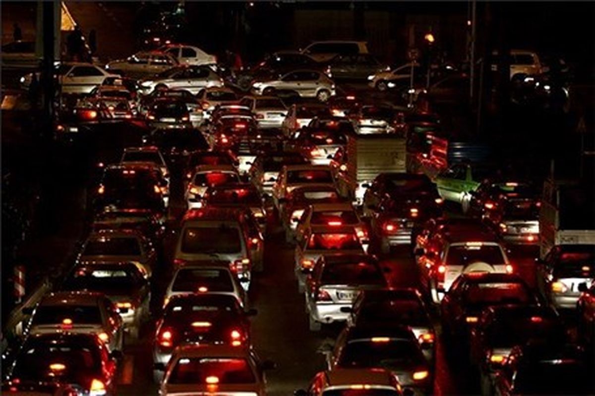 ترافیک سنگین در آزاد راه تهران- شمال
