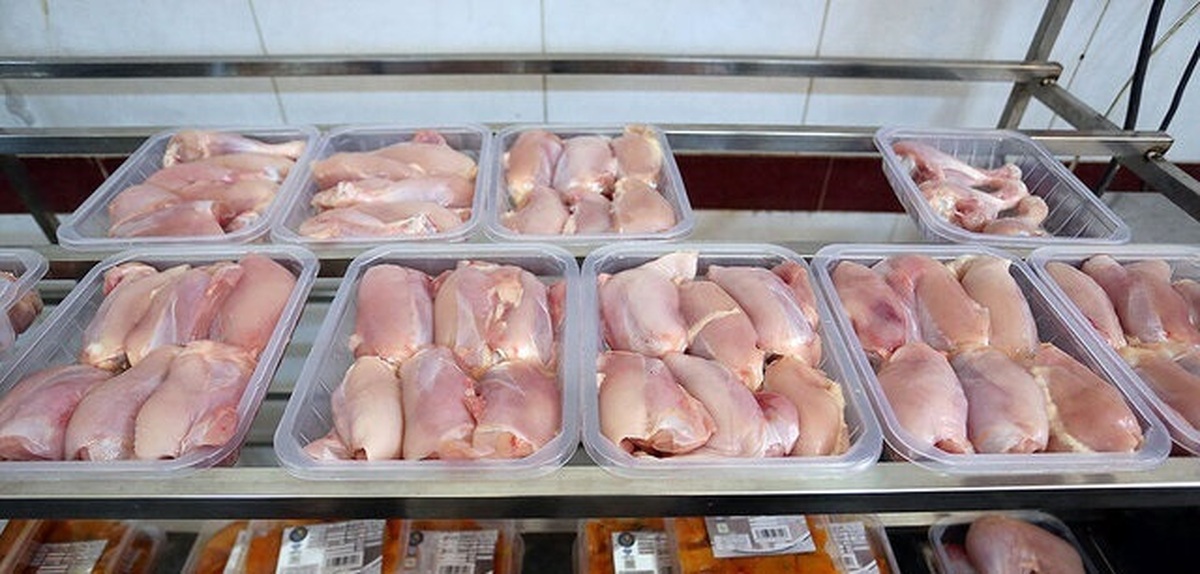 قیمت انواع گوشت مرغ بسته بندی