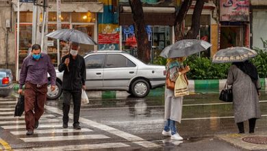 هواشناسی: تداوم و تشدید بارش باران در استان‌های شمالی تا روز جمعه
