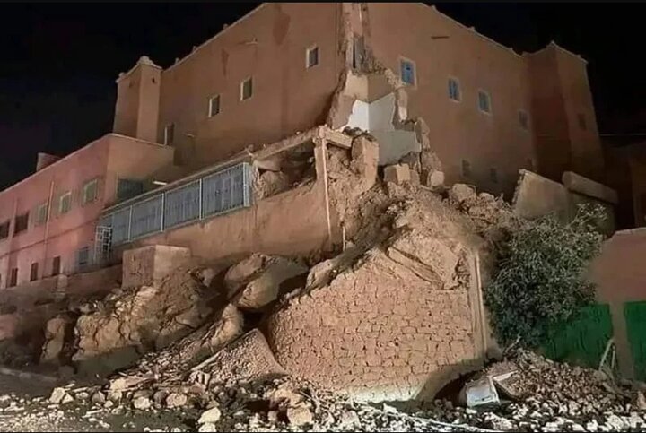 زلزله پر قدرت ۶.۸ ریشتری مرکز مراکش را لرزاند