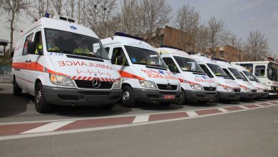 ترخیص آمبولانس های رسوب شده در انبارهای گمرک غرب تهران