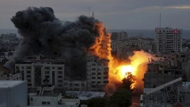 حملات هوایی بی‌سابقه به نوار غزه
