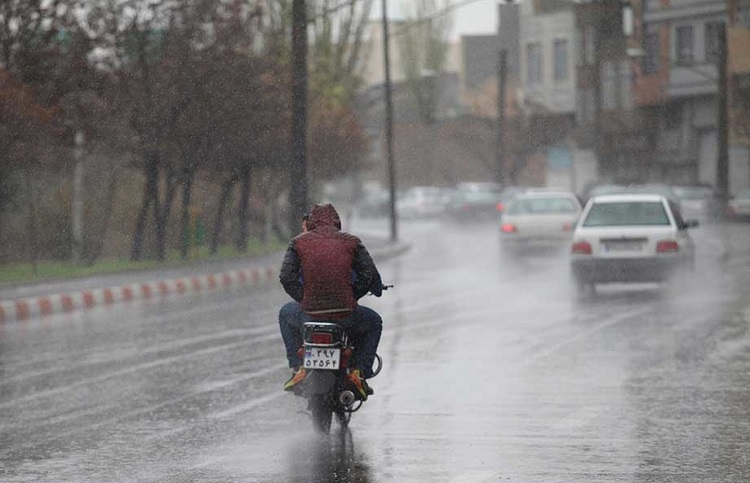 هواشناسی:سامانه بارشی جدید از امروز در این ۱۹ استان فعال می‌شود
