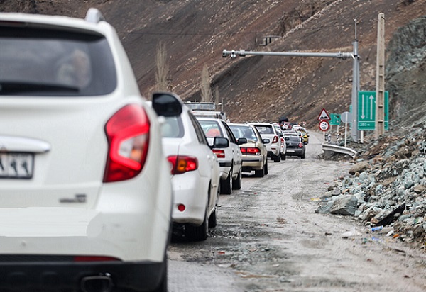 اعلام محدودیت ترافیکی پایان هفته در جاده چالوس 