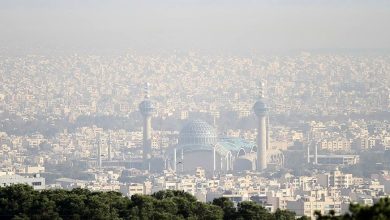 باران حریف آلودگی هوای اصفهان نشد