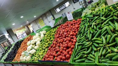 قیمت انواع سبزیجات و میوه