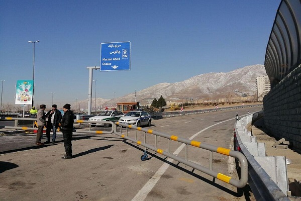 ممنوعیت تردد امروز جاده چالوس و آزادراه تهران شمال اعلام شد