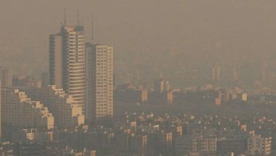 ادامه روند آلودگی هوای تهران در اولین روز زمستان