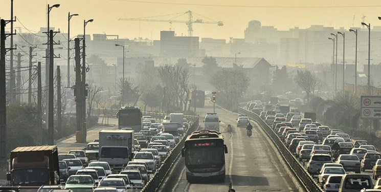 آلودگی هوای تهران و این شهرها تا سه شنبه تشدید می‌شود