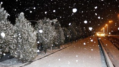 پیش بینی بارش پراکنده باران و برف در مازندران