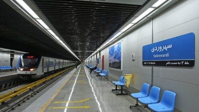 کاهش فاصله حرکت قطارهای خط ۳ مترو تهران