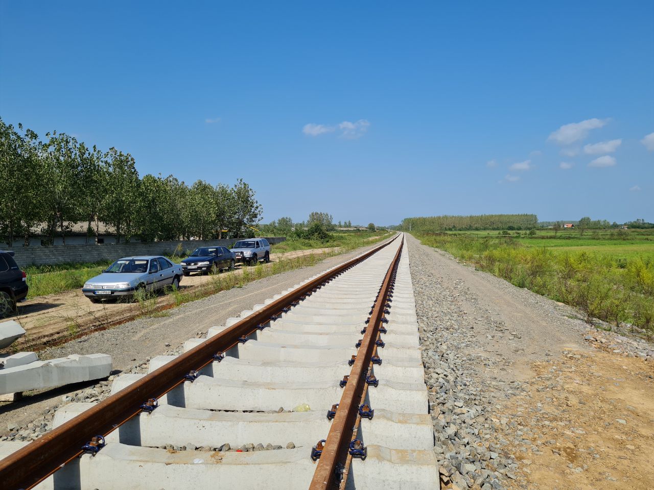 زمان افتتاح راه آهن رشت- کاسپین مشخص شد