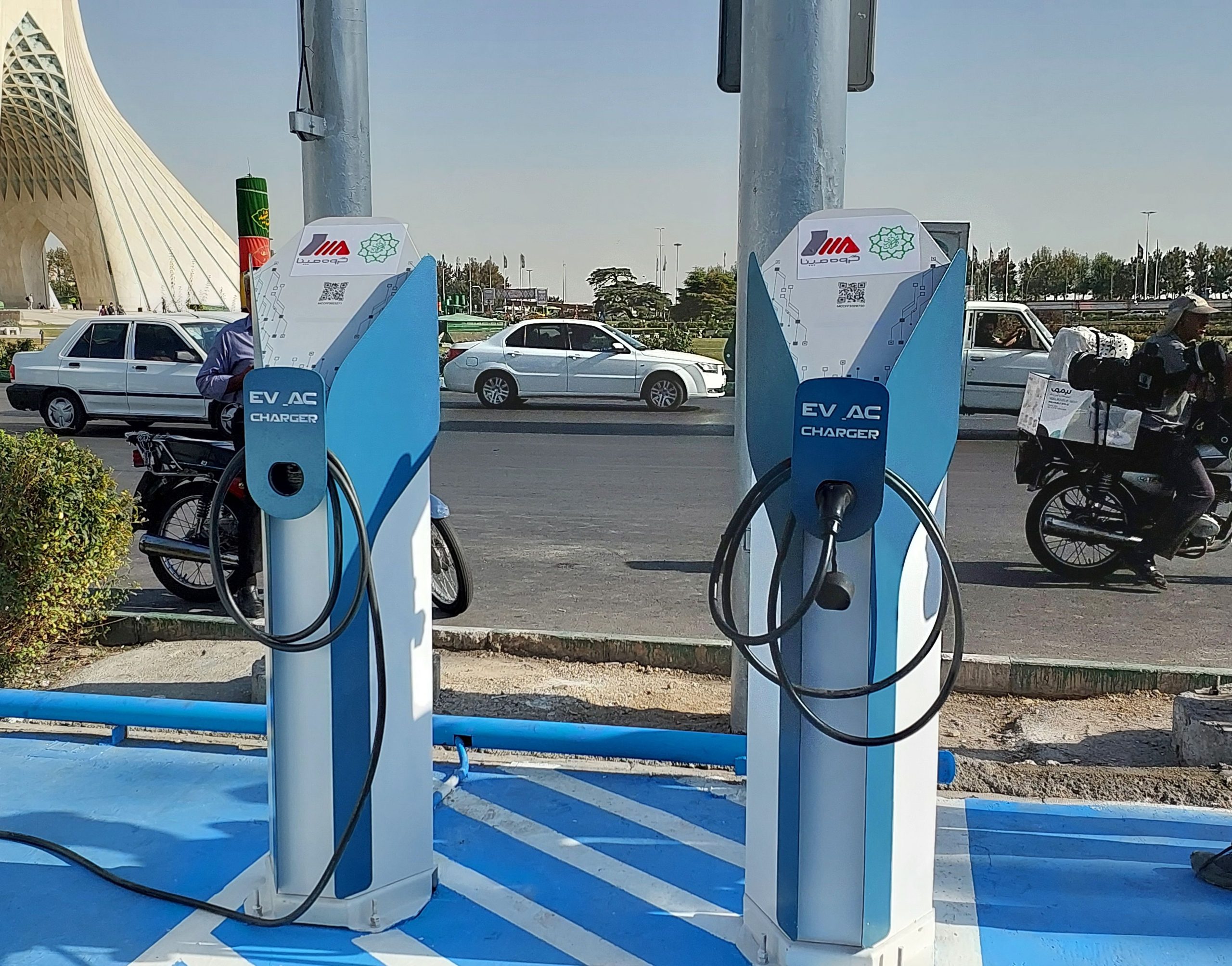 توسعه جایگاه شارژ وسایل نقلیه برقی در تهران
