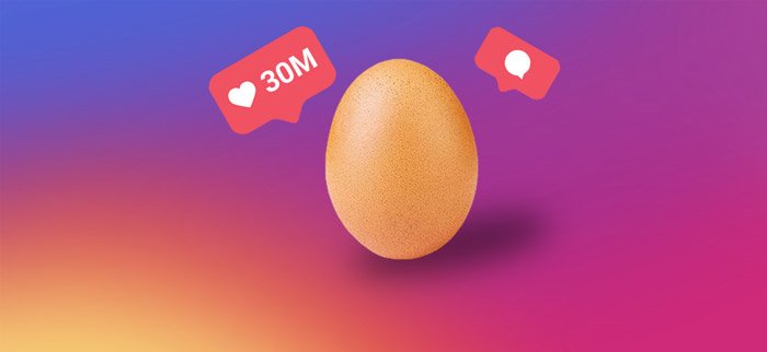 رکورد بیشترین لایک اینستاگرام در جهان توسط تخم مرغ شکسته شد!