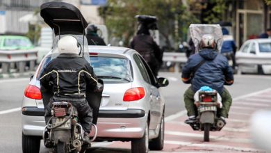 ممنوعیت تردد موتور سیکلت در آزادراه ها
