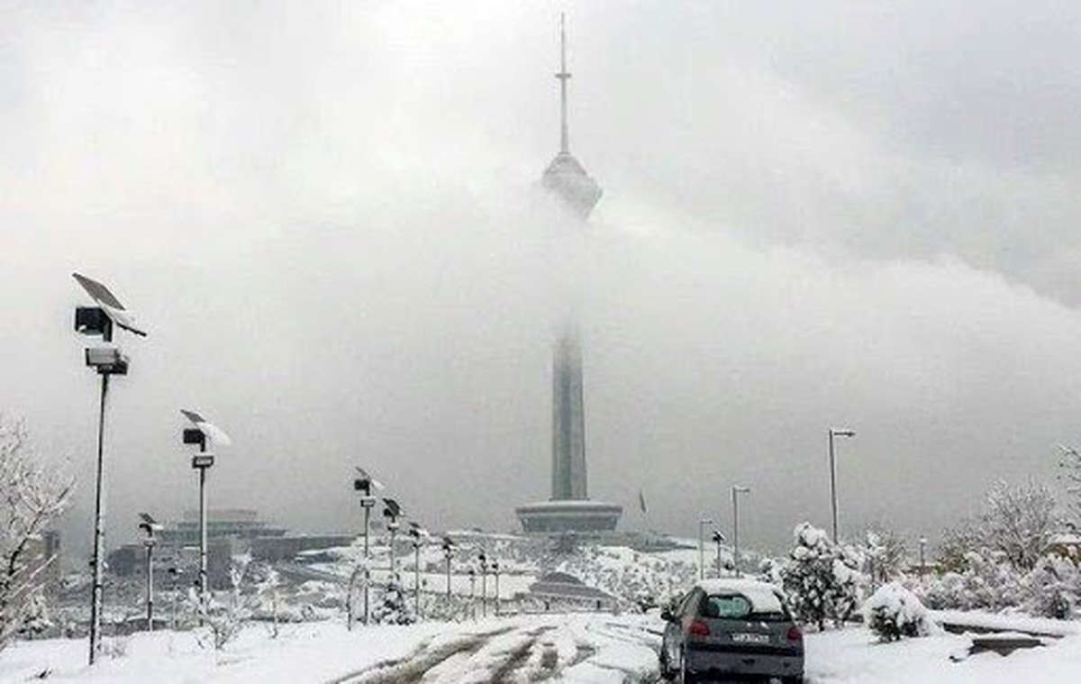 تهران آخر هفته برفی می‌شود