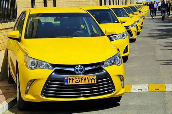 رنگ ناوگان تاکسی‌های برقی انتخاب شد