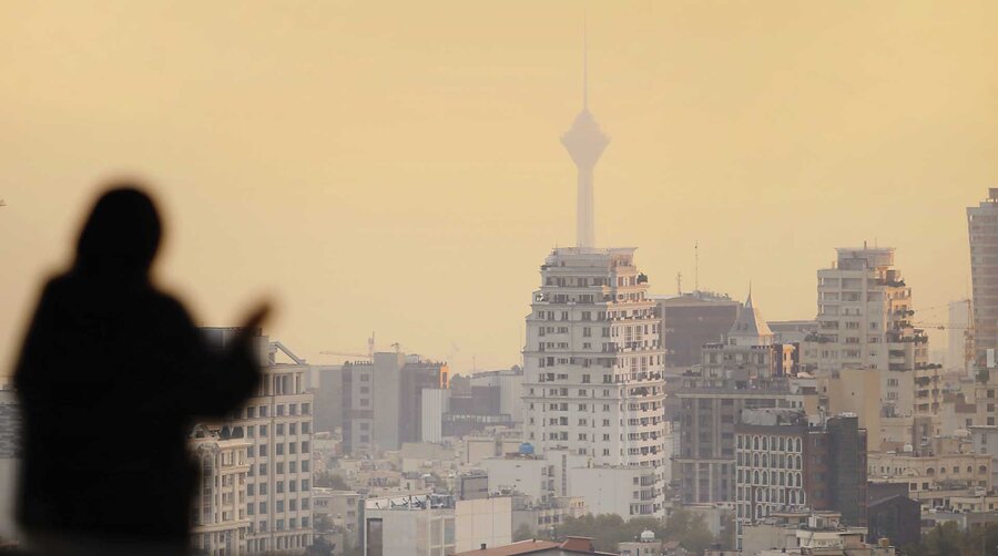 آلودگی هوا دست از سر تهران برنمی‌دارد