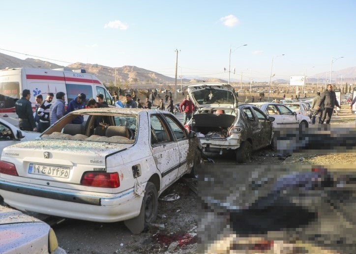آمار نهایی شهدای انفجار تروریستی کرمان