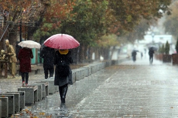 هواشناسی دوشنبه ۲۵ دی؛ بارش باران و افزایش دما در این استان‌ها