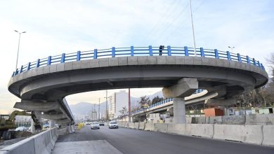 اولین پل مجهز به برف زدایی افتتاح شد