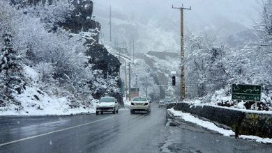جاده چالوس و تهران شمال باز شد