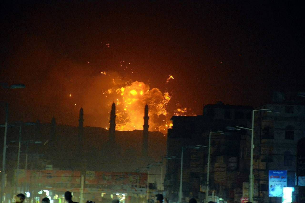 خاورمیانه در آتش؛ حمله نظامی آمریکا و انگلیس یه یمن