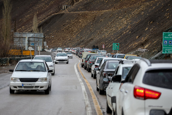 آغاز محدودیت ترافیکی پایان هفته جاده چالوس از امروز