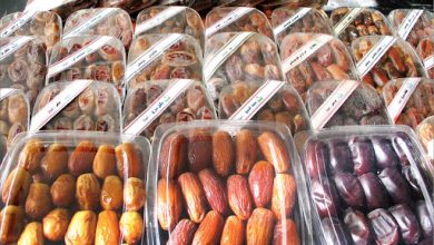 قیمت انواع خرما با کیفیت ویژه ماه رمضان در میادین تره‌بار