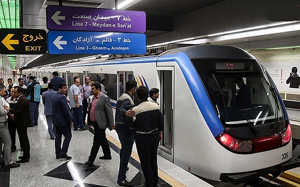 حادثه در خط ۲ مترو تهران+جزییات
