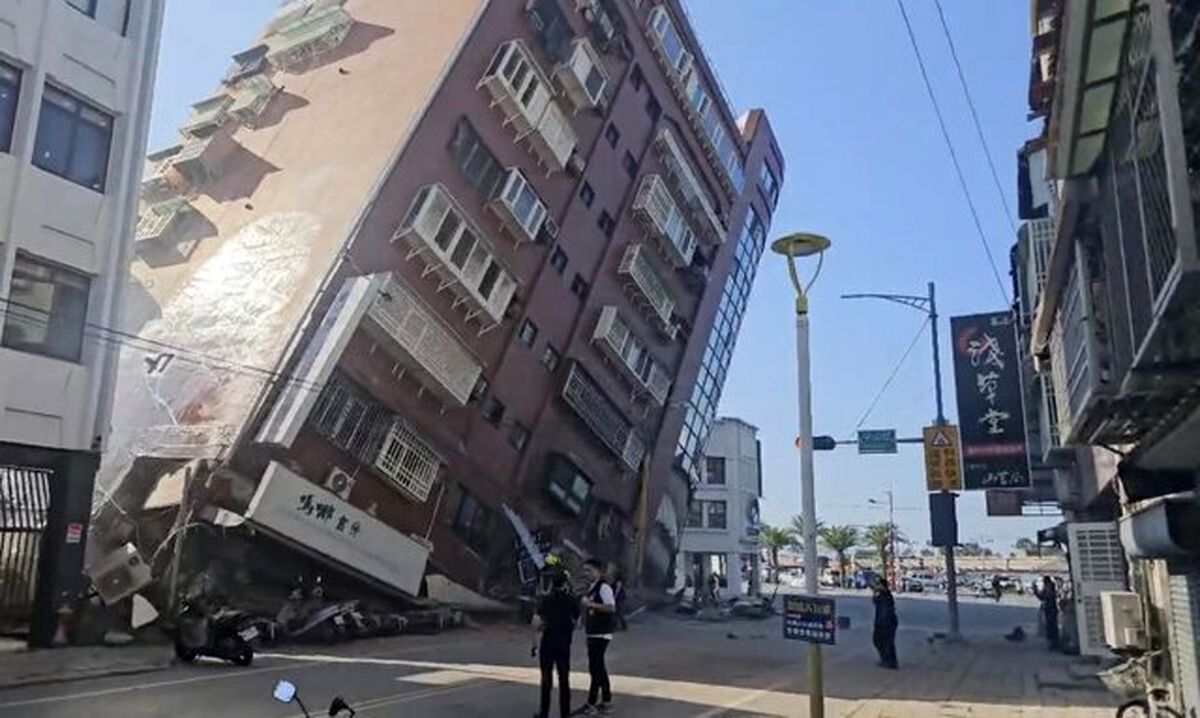 زلزله ۷.۴ ریشتری در تایوان با ۴ فوتی و ۹۷ زخمی تاکنون
