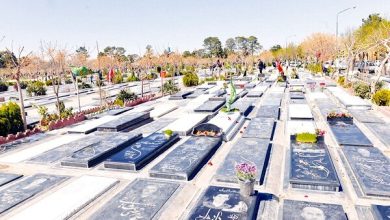 یک طبقه قبر رایگان برای متوفیان در بهشت زهرا
