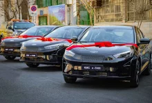 آغاز به کار ۱۰۰۰ دستگاه تاکسی برقی در تهران