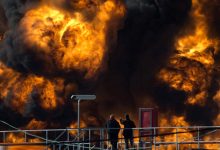 حمله پهپادی عراق به پالایشگاه نفت اسرائیل