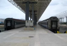 چهار مصدوم در پی تصادف قطار در ایستگاه راه آهن اهواز