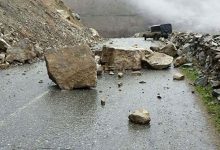 هشدار پلیس راه نسبت به احتمال سقوط سنگ در جاده چالوس