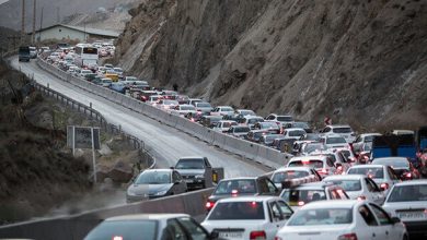 لغو محدودیت ترافیکی در جاده چالوس