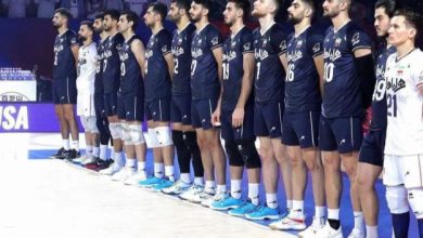 والیبال ایران به رتبه ۱۶ جهان سقوط کرد